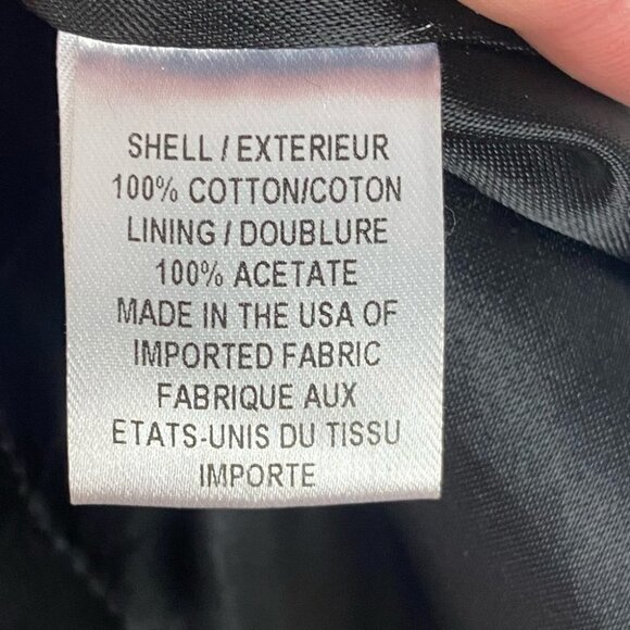 Milly Of New York Black Velvet Mini Skirt Original Size‎ 2 Pockets Minimalist - Picture 7 of 8